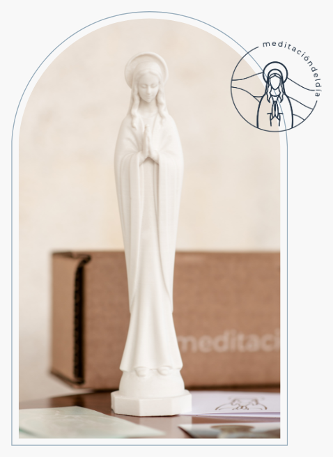 Réplica en resina de Nuestra Señora del Silencio